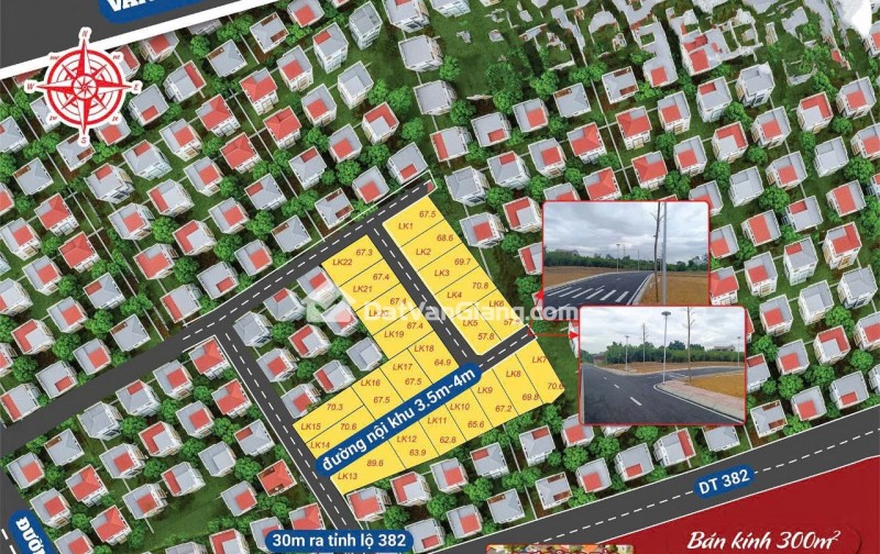 Bán 70m² đất Đông Tảo Khoái Châu Hưng Yên! cách 1 nhà ra TL382, đường nhựa Ap Phan, Giá đầu tư